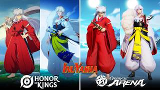 Inuyasha & Sesshōmaru in HOK and Onmyoji Arena | Anime Collab