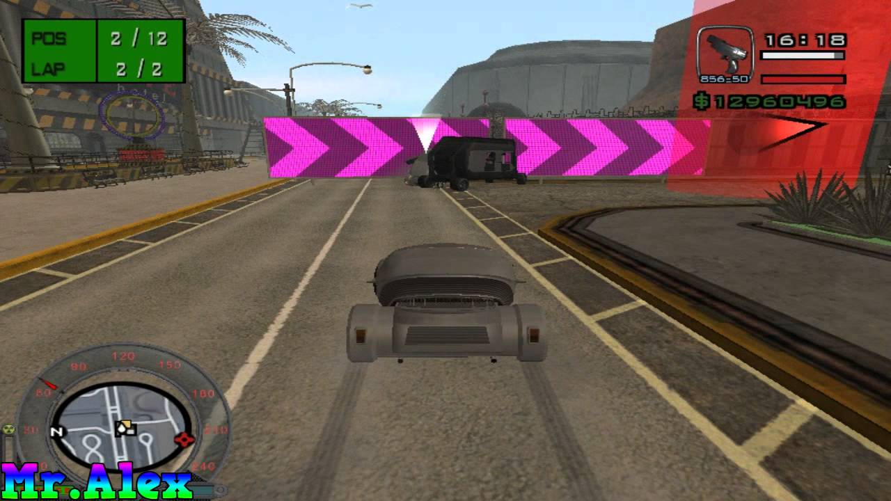Gta alien city убрать спидометр