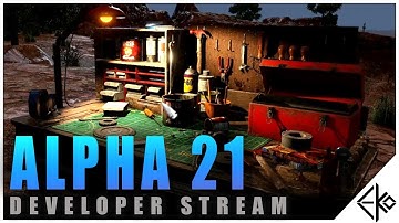 Alpha 21 Dev Stream #4 (Performance, RWG, Dismemberment, Vehicles ) - 7 Days to Die