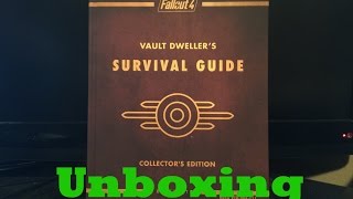 Fallout 4: Vault Dweller's Survival Guide (Collector's Edition) Unboxing