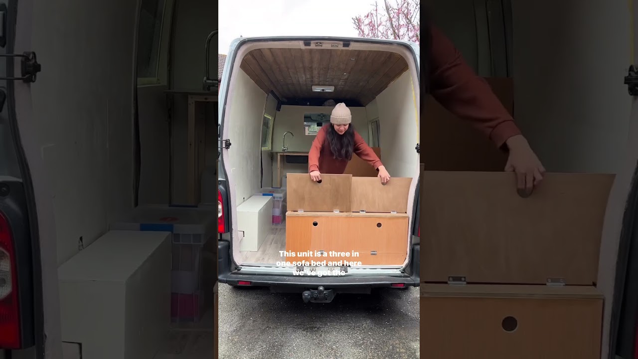 Тур по самостоятельной переделке фургона в середине сборки - Renault Master 