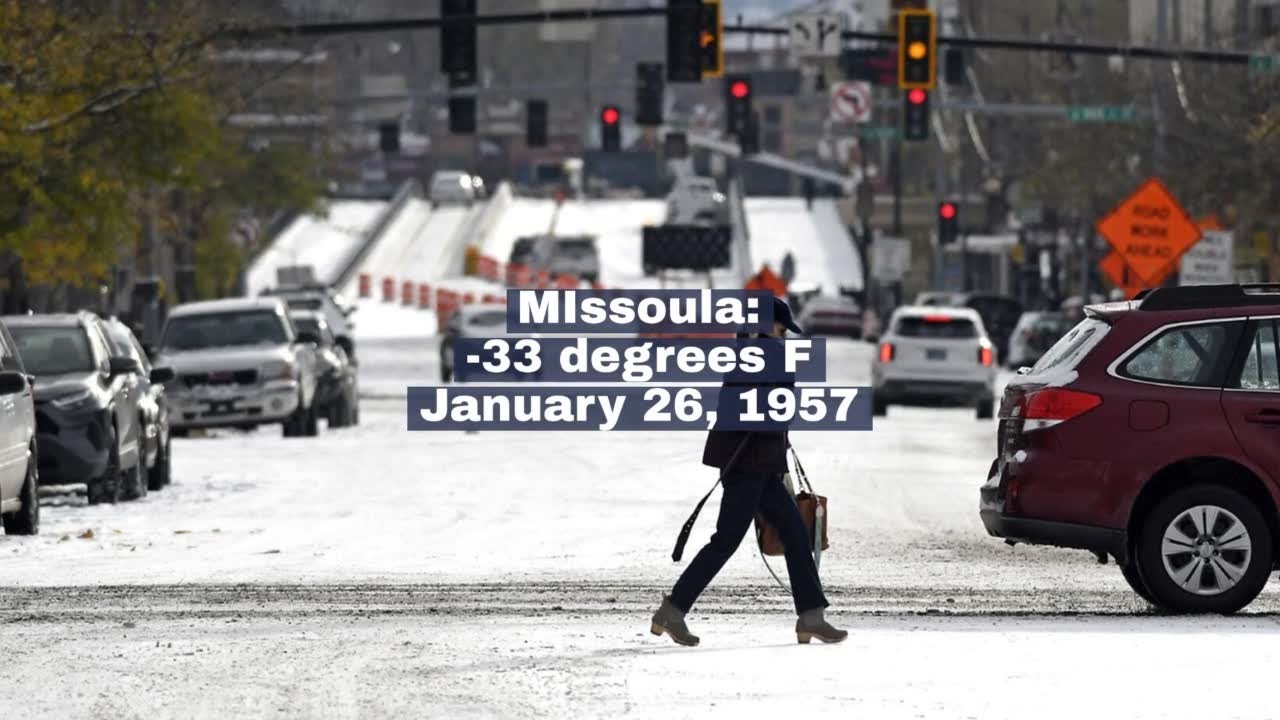Record low temperatures across Western Montana YouTube
