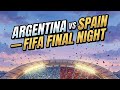 FIFA World Cup Final Night | Argentina vs Spain — For The GOAT 🐐🏆