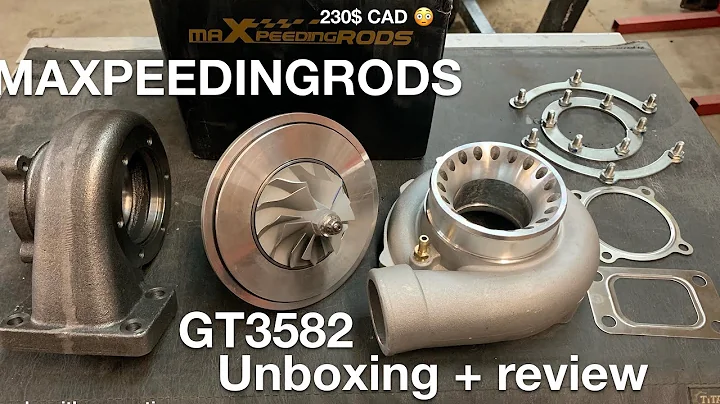 Maxpeedingrods GT35 GT3582 unboxing, disassembly and review! Cheap turbo, good quality!