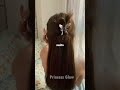 💇♀️ Peinado Fácil Medio Recogido Medio Suelto Truco de Cabello Cute ✨