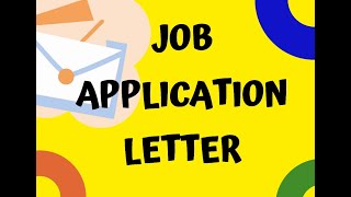 Job Application Letter