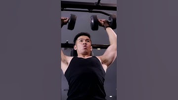 How To Dumbbell Shoulder Press #shorts #shoulder workout