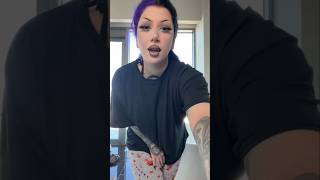 Did u catch that🫣 #gothgirls #tattoos #tattooedgirls #insomniac