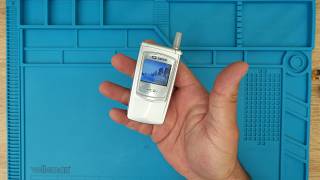 Sagem myC2 2 teardown clean #retro #tech Sagem myC2 2 teardown clean #retro #tech