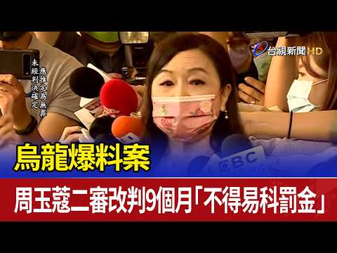 Defamation Case: Chow Yu-kou's Sentence Reduced to 9 Months on Appeal, Ineligible for Fine Option