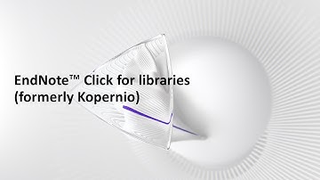 EndNote Click for libraries