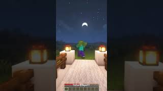 How to get rid of ZOMBIES in Minecraft #shorts