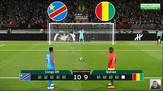 DR Congo 🆚 Guinea - Penalty Shootout 2024 | Coupe d'Afrique des Nations 2023 | eFootball PES