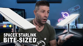 New SpaceX Starlink BiteSized Mini Dish