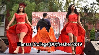 Hansraj college(DU) fresher 2k19|du|delhi university|DELHI UNIVERSITY FRESHER'S PARTY 2K19