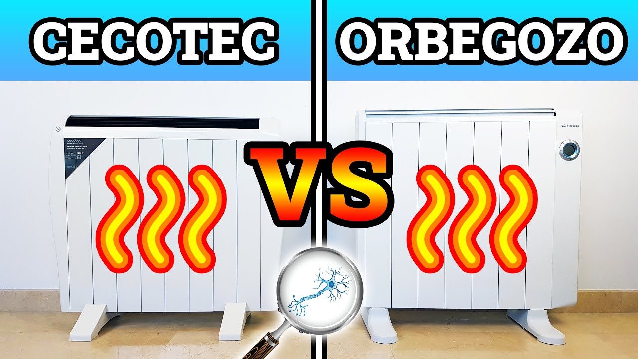 Qué Radiador Eléctrico (Emisor Térmico) Es Mejor? Cecotec Ready Warm VS  Orbegozo 