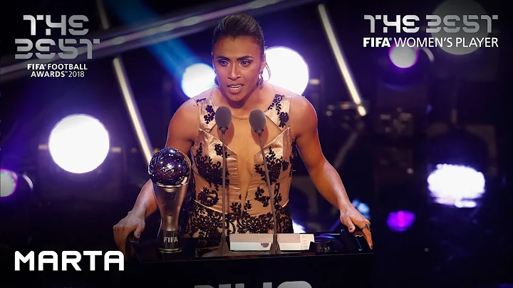 Marta reaction - The Best FIFA Womens Player 2018