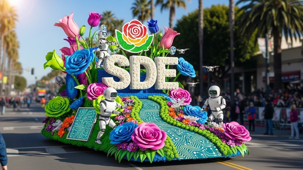 Unveiling the "Future Floats" concept Rose Parade 2027 | a radical shift from displays to edible art