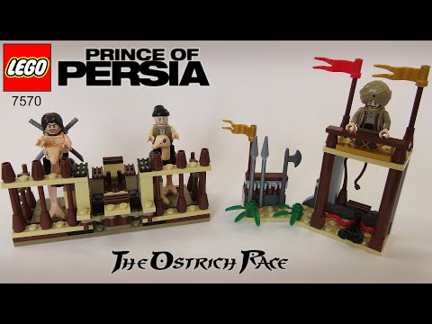 eksistens Demokrati gøre ondt LEGO PRINCE OF PERSIA - The Ostrich Race (Set 7570 Speed Building  Instructions) - YouTube