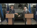 NATO Secretary General with the President of Estonia 🇪🇪, Alar Karis, at Tapa Army Base, 23 OCT 2024
