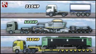 Truckers of Europe 3 - Which Engine & Chassis To Choose for Different Trailers?? | 310HP to 750HP screenshot 5