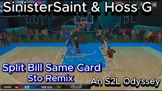 Split Bill Same Card Sto Remix  feat Hoss G  Dunks edition #2KTV