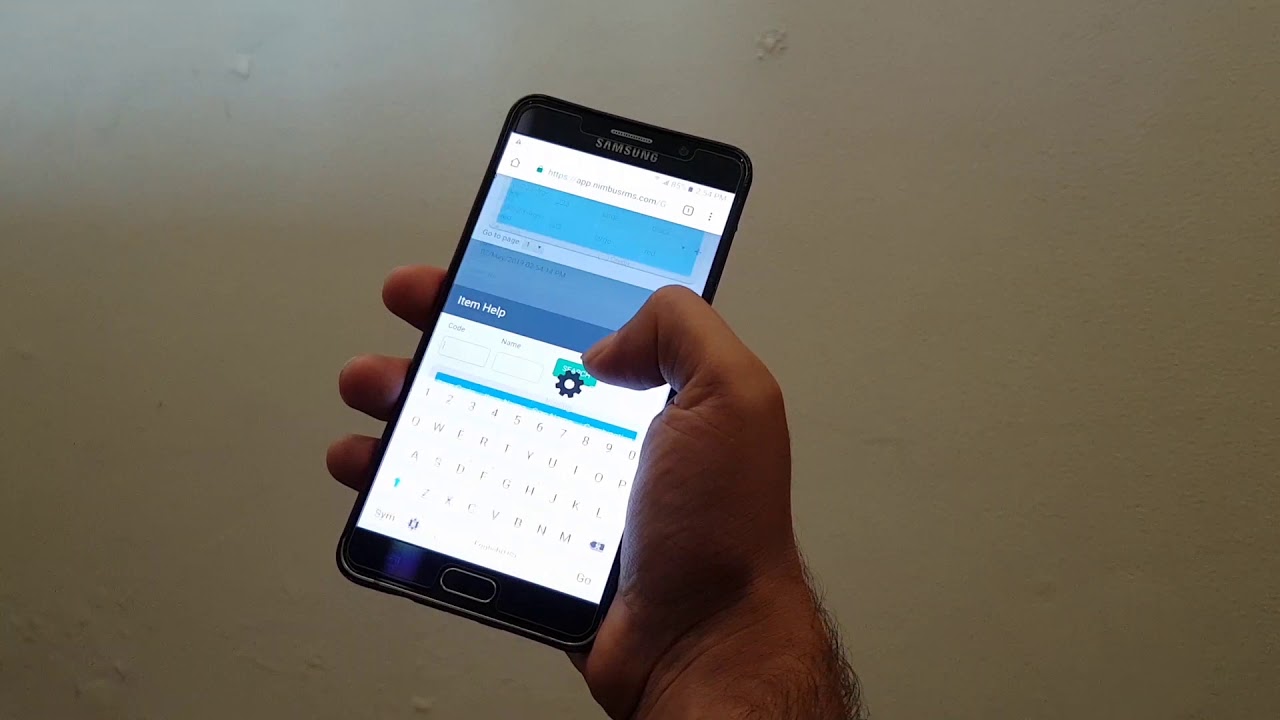 Nimbus RMS GRN Screen