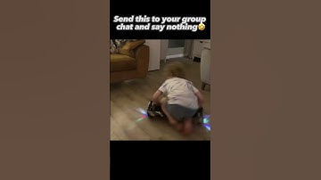 Sand this to your group chat and say nothing🤣 #capcut #funny #shorts #hoverboard #edit #memes