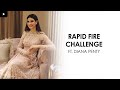 RAPID FIRE CHALLENGE ft. DIANA PENTY