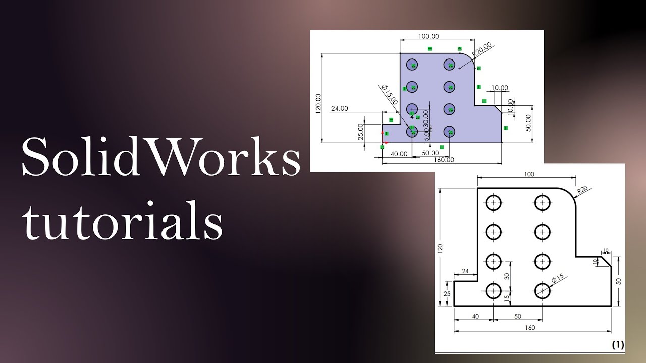 solidworks drawing basics | tutorial | for beginners -... solidworks sketch tutorial for beginners sketch #1 - YouTube