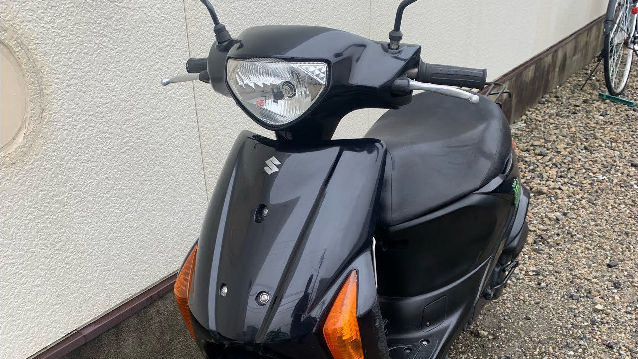 スズキ SUZUKI LETS 5 FI (CA47A) - YouTube