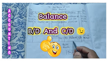 ledger class 11(balancing method) ledger in hindi khatabahi || balance b/d and c/d in accounting 🥸🤓