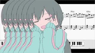 Download Lagu 【ピアノ楽譜】きゅうくらりん／いよわ【コード付き】 MP3