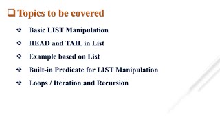 AI Unit:14 Introduction to Prolog (Part-3)