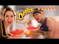 HOT CHEETOS CHALLENGE!!