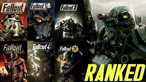 Ranking EVERY Fallout Game WORST TO BEST (Top 9 Games!)