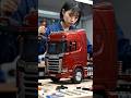 Burgundy Red RC Scania Truck Build