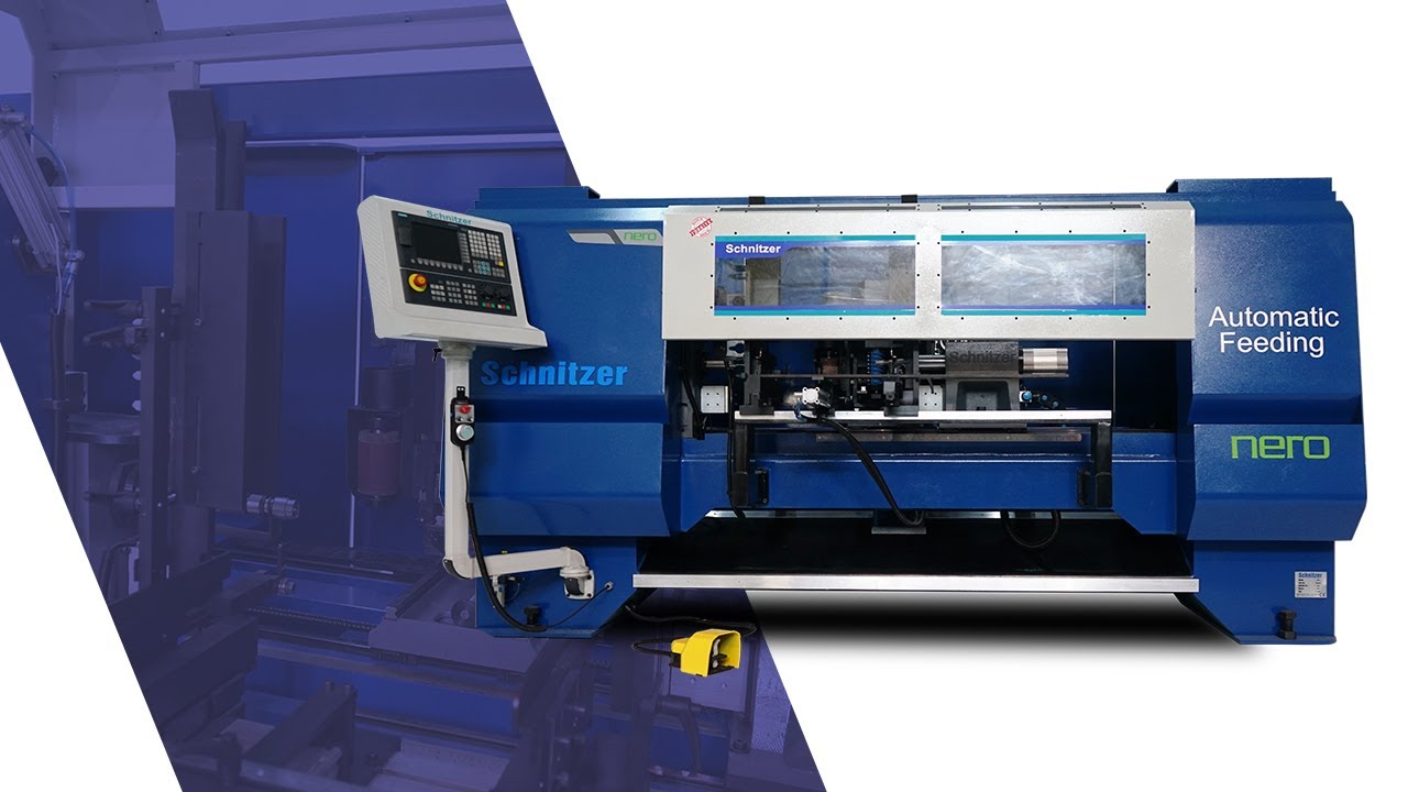 4 Eksen Ahşap Torna Makinesi Şarjörlü | Schnitzer Makine