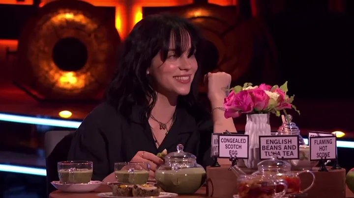 Billie Eilish refuses to tell what famous person she has kissed on "Spill the Tea"