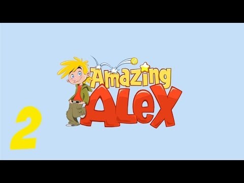 Прохождение Amazing Alex- The Backyard [Все уровни, 3 звезды]
