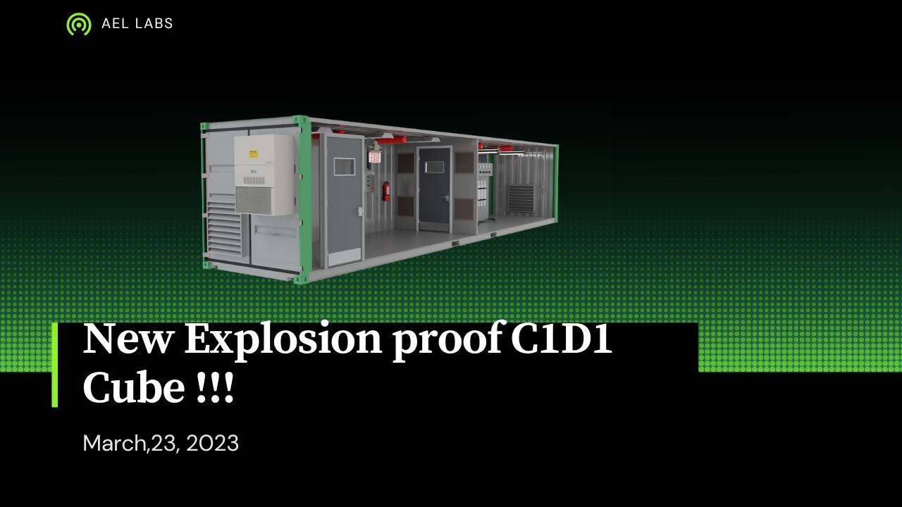 Explosion proof lab in a container ??!! - YouTube
