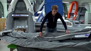 Видеоинструкция по сборке и разборке складной лодки-RIB WINBOAT