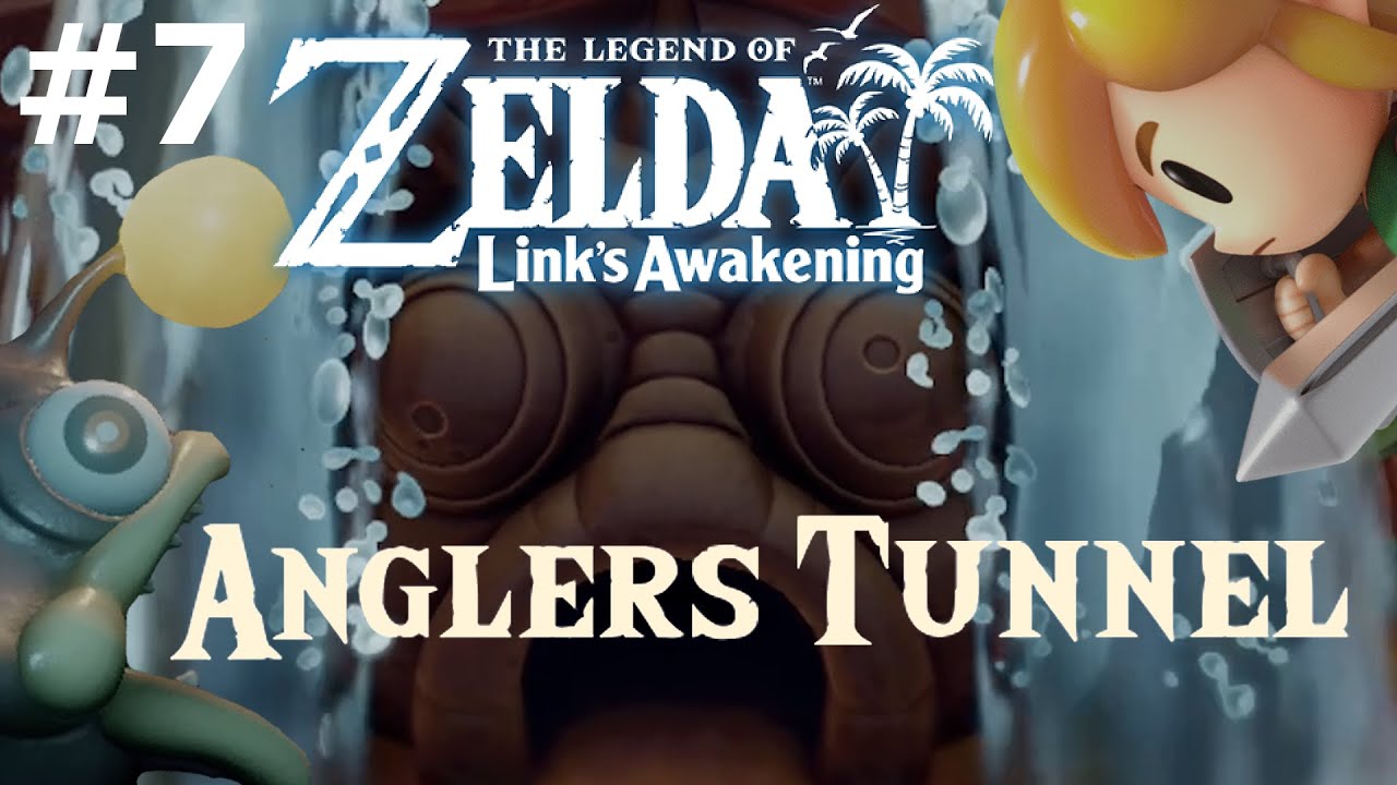 The Legend of Zelda: Links Awakening #7 | Anglers Tunnel | Boss Fight ...
