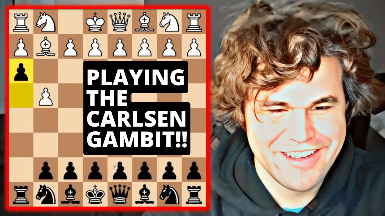 Magnus Carlsen's most outrageous bullet Chess game in Chess History 