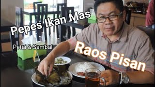 PEPES IKAN MAS BUMBU KUNING MENU ANDALAN DI LEMBUR SAREREA HALIM