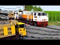 Minecraft Indonesian Train Crossing Animation