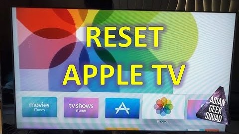 How to RESET/REFORMAT your Apple TV (4th gen and older)!