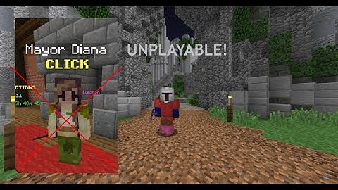 Diana is unplayable (sorta)