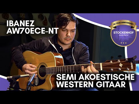 Електро-акустична гітара IBANEZ AW70ECE NT, видео 1