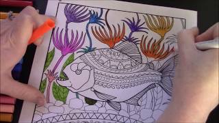 Piranha Coloring Page From Amazing Jungle Life Coloring Book